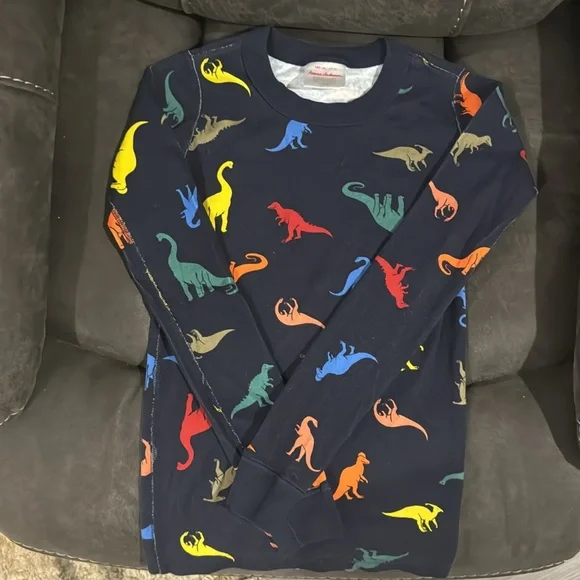 Hanna Andersson Dinosaur Pajamas size 10 - Picture 2 of 5
